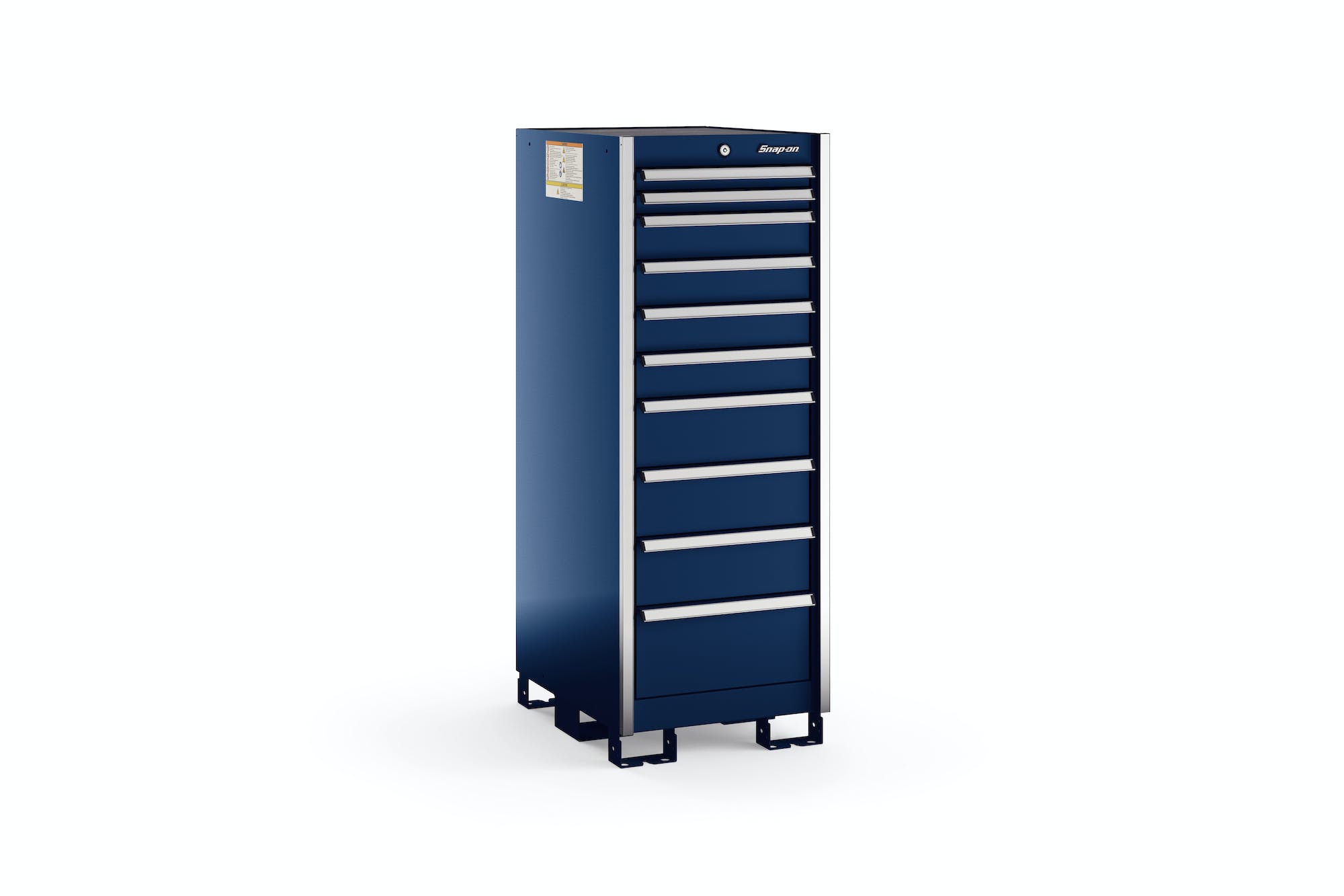 10-Drawer Narrow Eye-Level (Royal Blue w/Brushed Trim) | KSNE101AAPCN 10-Drawer Narrow Eye-Level (Royal Blue w/Brushed Trim) | KSNE101AAPCN